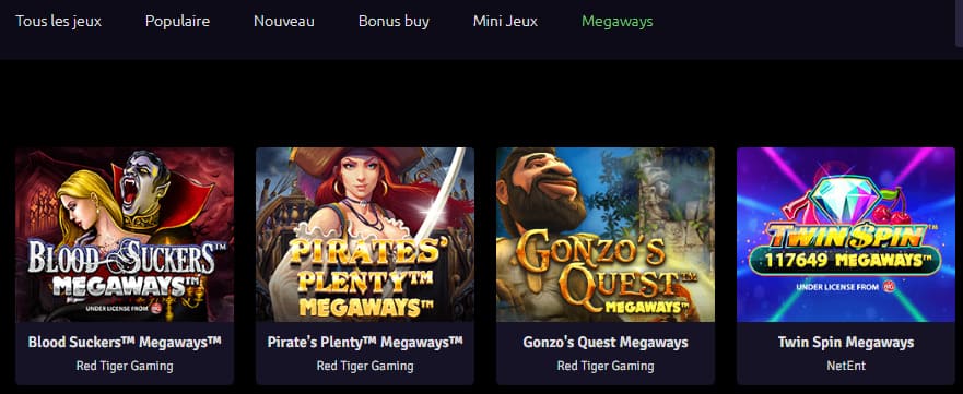 Rizz Casino machines à sous